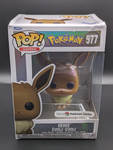 Eevee Pearlescent Funko Pop #577 Pokemon Center Exclusive *BOX DAMAGED SEE PICS