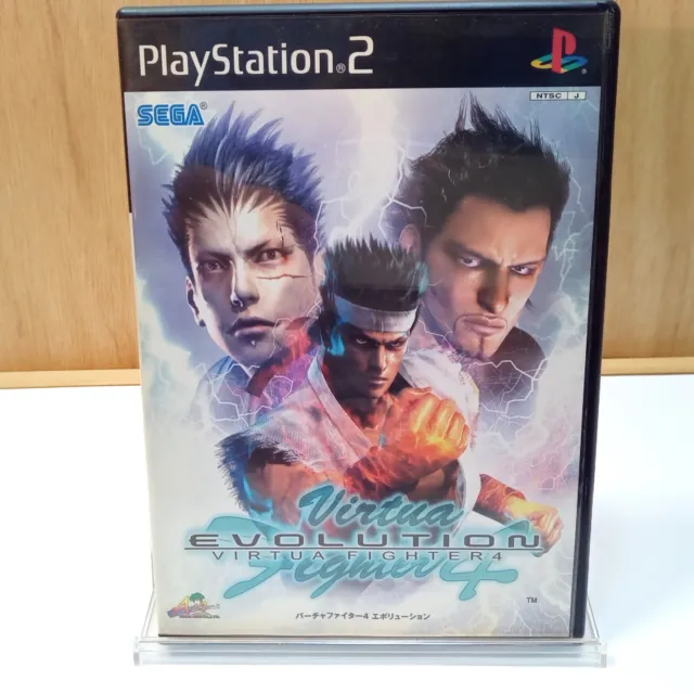 Virtua Fighter Evolution 4 PS2 PlayStation 2 Fighting Japan Import Complete