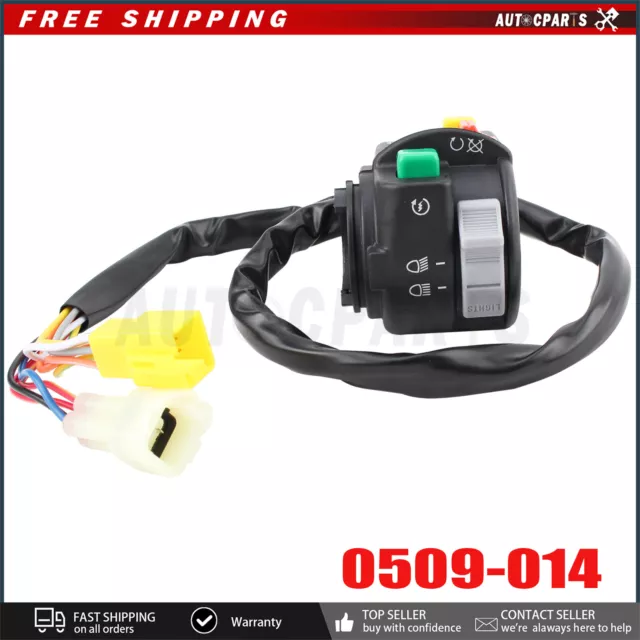 Left Handlebar Control Start Stop Headlight Switch for Arctic Cat 650 2005-2011