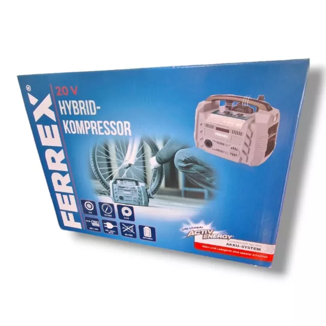 FERREX® 20 V Akku-Kompressor