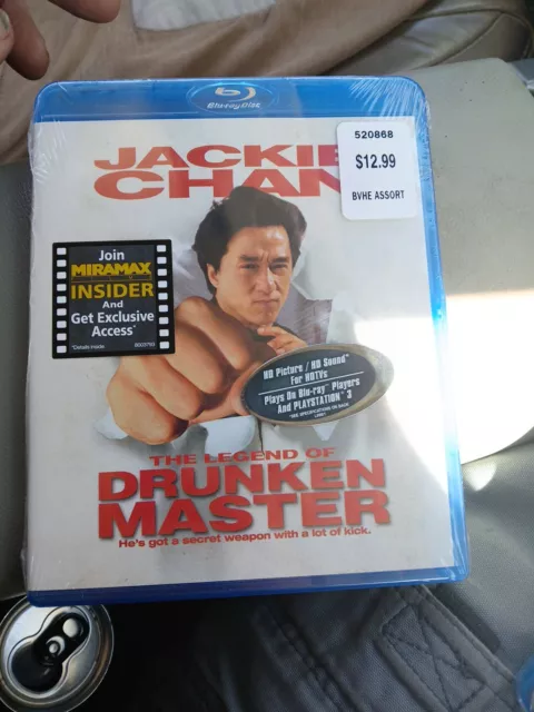 The Legend of Drunken Master (Blu-ray, 2009) Jackie Chan RARE OOP New Sealed