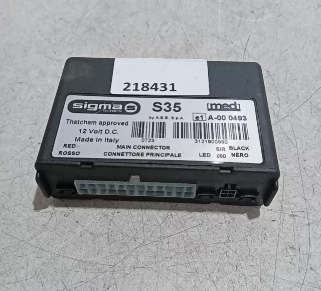 Sigma Serie S35 Alarm Wegfahrsperrenmodul A-000493