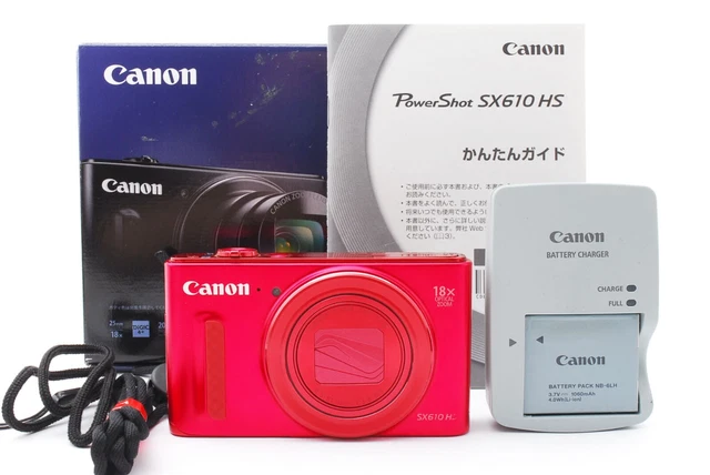 [Near Mint] Canon PowerShot SX610 HS Digital Camera [w/Box] #2293Y2FB14-14