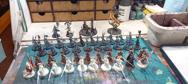 lumineth realm lords. AOS. Elves. Warhammer Fantasy. Warhammer Wardens Sentinels