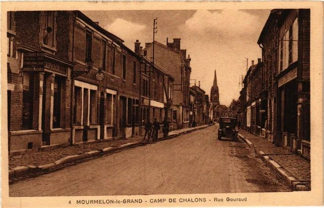 MILITARY CPA Mourmelon la Grand-Camp de Chalons, Rue Gouraud (316003)