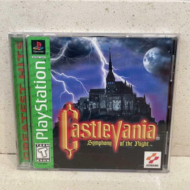 CASTLEVANIA SYMPHONY OF the Night (PlayStation 1 PS1) Complete