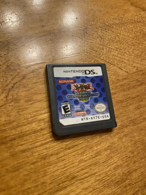 Yu-Gi-Oh World Championship 2007 (Nintendo DS, 2007) Cartridge Only, Tested