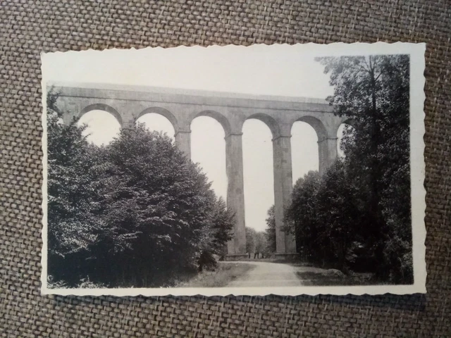 Cpa Montreuillon Le Pont Aqueduc