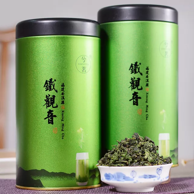 100g Fujian High Mountain Oolong Tea Anxi Tieguanyin Tea Orchid Scented Tin Cans