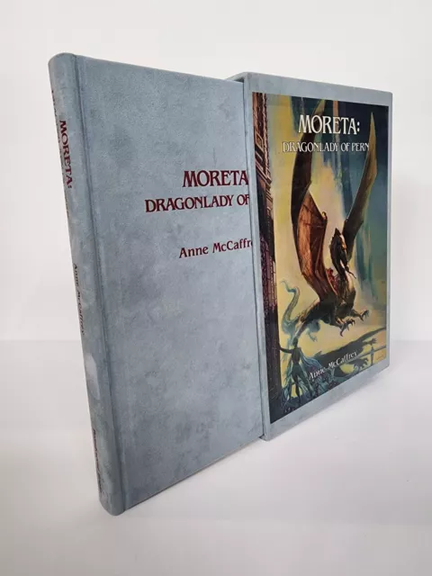 MORETA Anne McCaffrey SIGNED Deluxe Limited 1st Edition SCIENCE FICTION Fantasy MORETA Anne McCaffrey SIGNED Deluxe Limited 1st Edition SCIENCE FICTION Fantasy