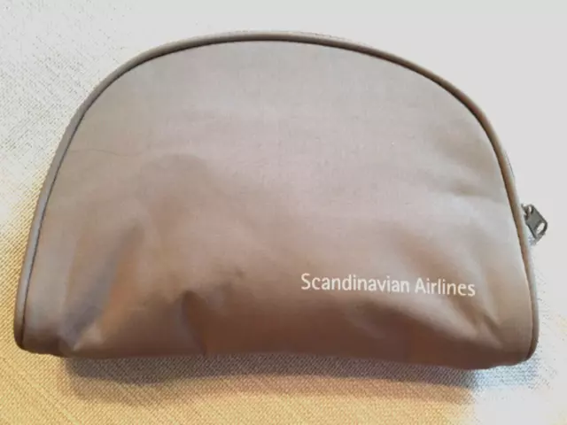 Vintage SAS/Scandinavian Airlines Cosmetic/Toiletry Bag-New