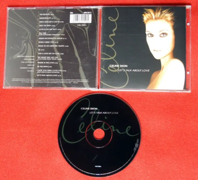 CELINE DION Let`s Talk About Love 1997 CD wie NEU BEE GEES STREISAND TITANIC