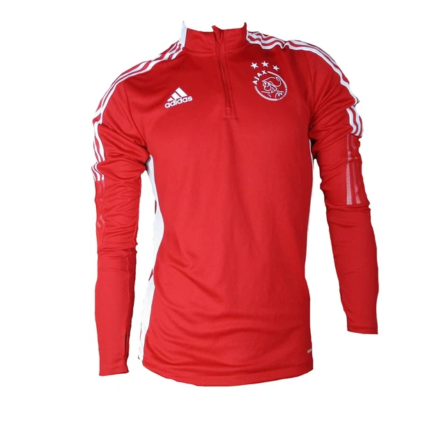 FELPA AJAX AMSTERDAM Trainingstop Adidas 2021 22 2XL 3XL EUR 46 99