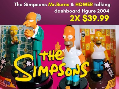 simpsons talking figures