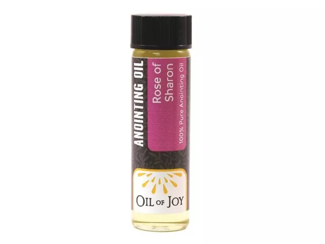 Anointing Oil-Rose Of Sharon-1/4oz (Pack of 6)