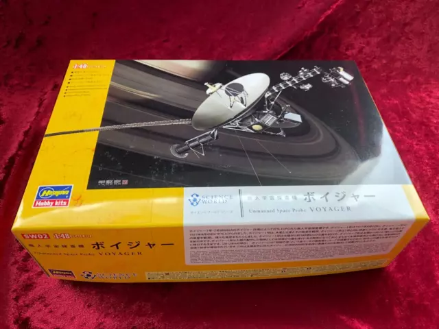 Hasegawa 1/48 Scale NASA Unmanned Space Probe VOYAGER Plastic Model Kit SW02 NEW