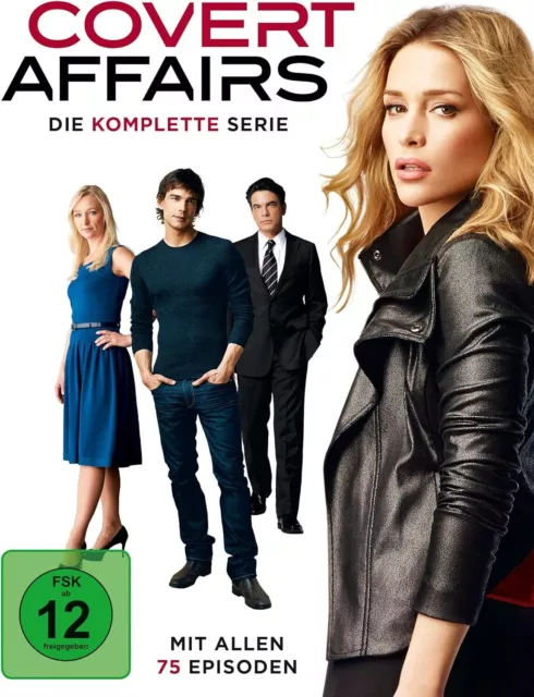 COVERT AFFAIRS COMPLETE SERIES 1-5 DVD COLLECTION SEASON 1 2 3 4 5 UK Compatible