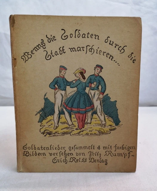WENNS DIE SOLDATEN durch die Stadt marschieren. Soldatenlieder ...