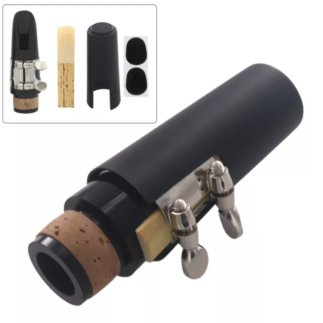 Premium Bb Clarinet Mouthpiece Kit with Ligature Cap and Reed Complete Package