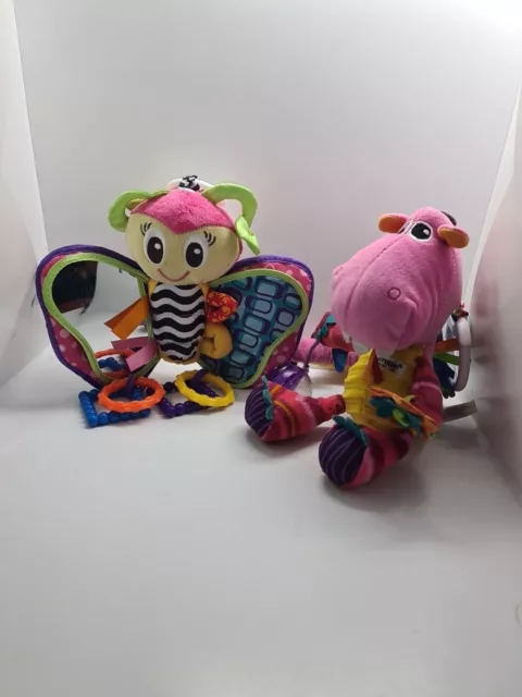 Lamaze Toy Bundle, Butterfly And Dragon Lovely Baby Sensory Toys