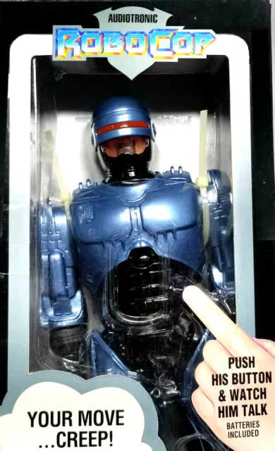 Robocop 12 " Figur 1993 Toy Island Audiotronic " Uhr " Ihn Talk Mintinnrmint