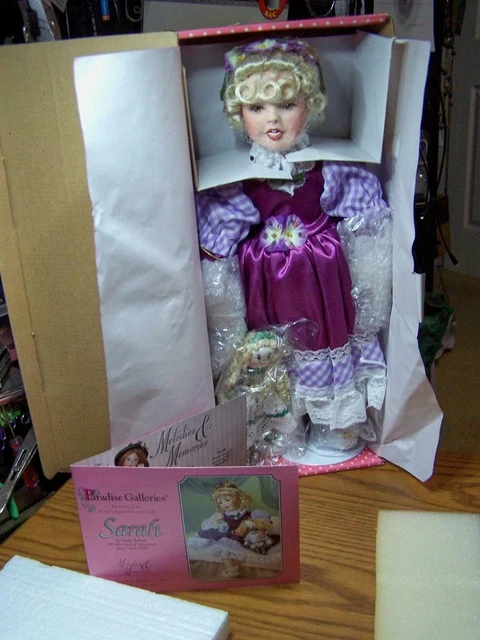 Paradise Galleries Porcelain Doll Treasury Collection  Premier Edition Sarah 14"