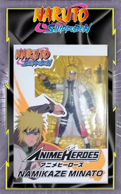 FGuérinInternational Figurine Naruto Collection Namikaze Rasengan  Décoration Statuette Manga Anime Animation Cadeau Anniversaire PVC 26 cm :  : Jeux et Jouets