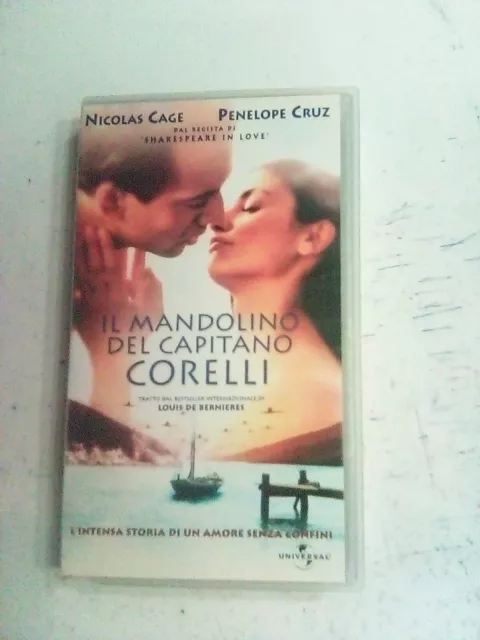 Videocassetta VHS.Il Mandolino Del Capitano Corelli.