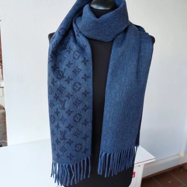 Louis Vuitton Monogram Gradient Scarf Hazelnut Wool