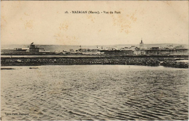 CPA AK Mazagan - Vue du Port MAROC (1083234)