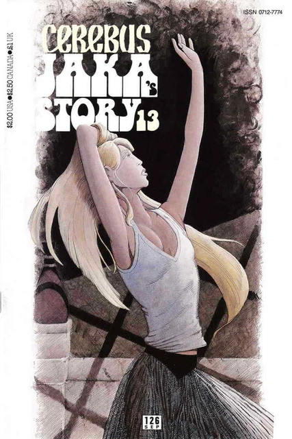 Cerebus the Aardvark #126 FN; Aardvark-Vanaheim | Jaka's Story 13 - we combine s