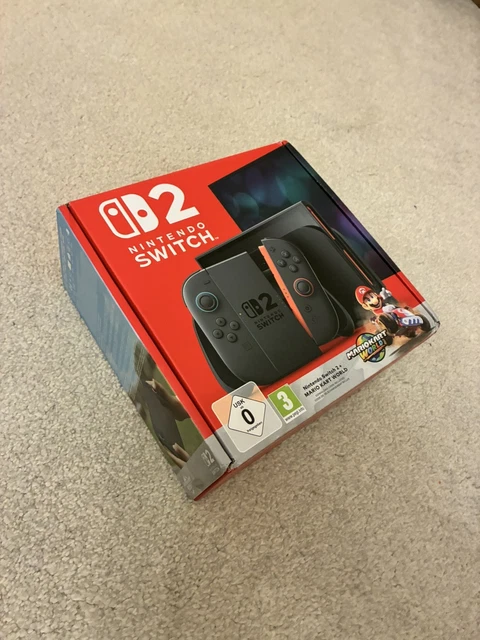 NINTENDO SWITCH 2 Console with Mario Kart World Bundle Brand New and ...