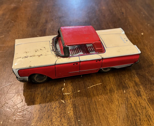 1960s Japan Tin Friction Ford MT