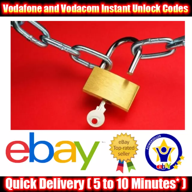 Vodafone and Vodacom Unlock code Vodafone - Instant Factory unlocking