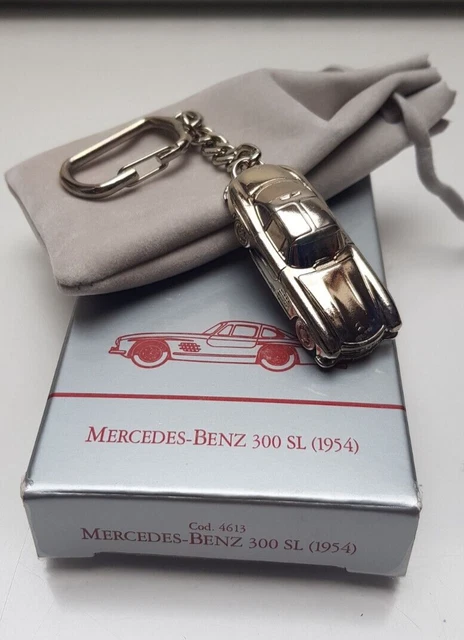 Portachiavi Bburago 1:87 Mercedes-Benz 300 SL (1954) - Modello Vintage Collezione MIB