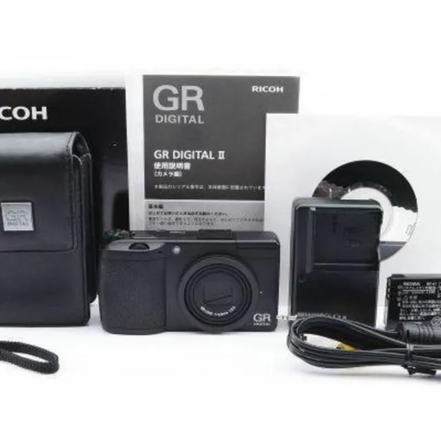 【Only 1 shot】Ricoh GR Digital IV 10.1MP Compact Digital Camera Black From Japan