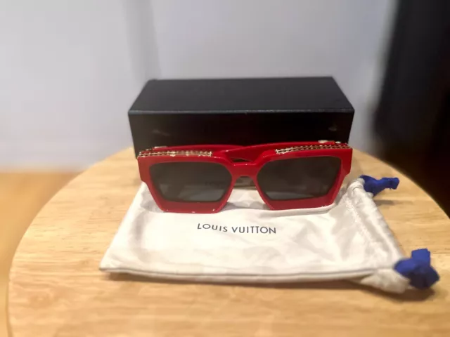 Louis Vuitton 1.1 Millionaires Sunglasses Red in Acetate with Gold