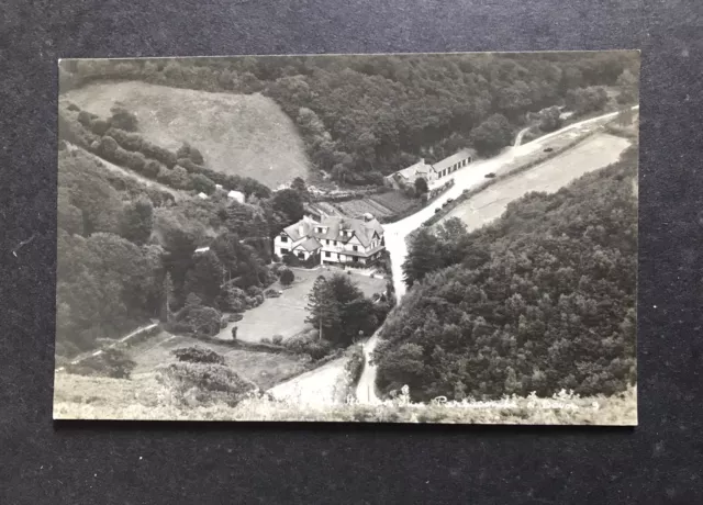 Vintage Postcard.  The Hunters Inn Parracombe North Devon￼￼￼￼￼    (M)