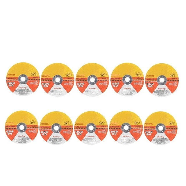10 pz dischi da taglio ruota di rettifica in resina rinforzata diametro 75 mm
