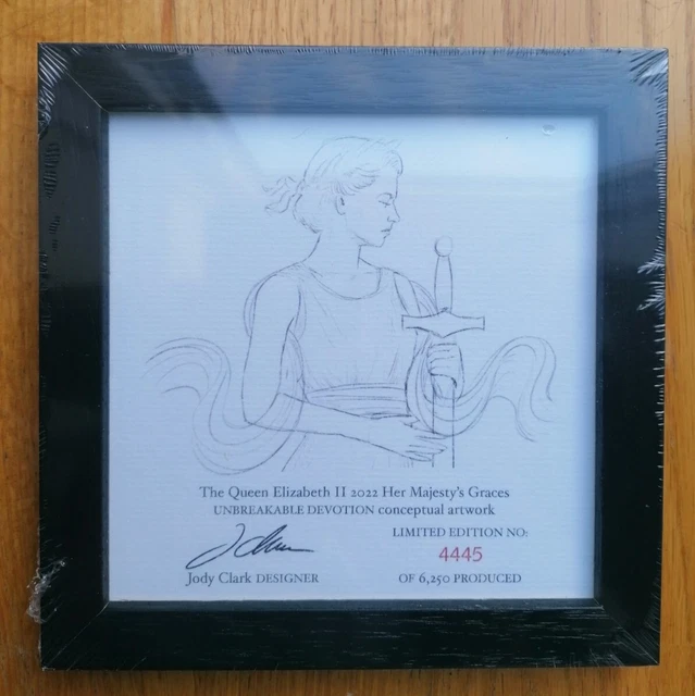 The Queen Elizabeth II Platinum Jubilee 2022 Conceptual Artwork 6,250 Worldwide