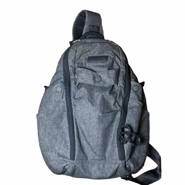 Maxpedition Entity 16 CCW-Enabled EDC Tactical Slingpack 16L Charcoal Gray