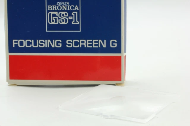 *Near MINT in BOX* ZENZA BRONICA Focusing Screen G For GS-1 From JAPAN
