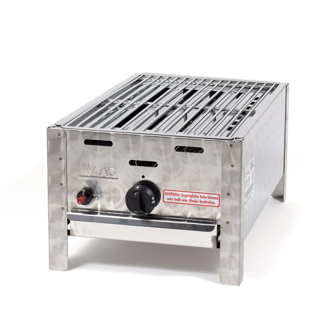 Edelstahl Gasgrill Gasbraeter Gas Grill Bräter Gastro Braeter Neu R1
