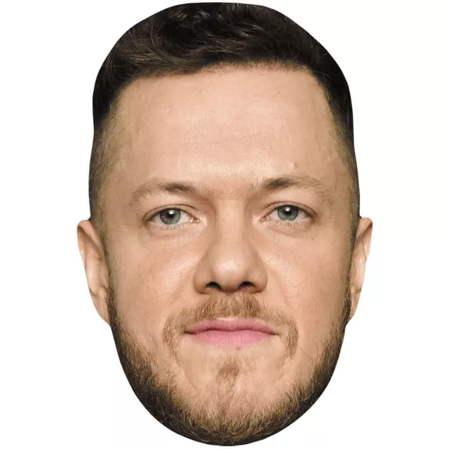 Dan Reynolds (Smile) Big Head. Masque plus grand que nature.