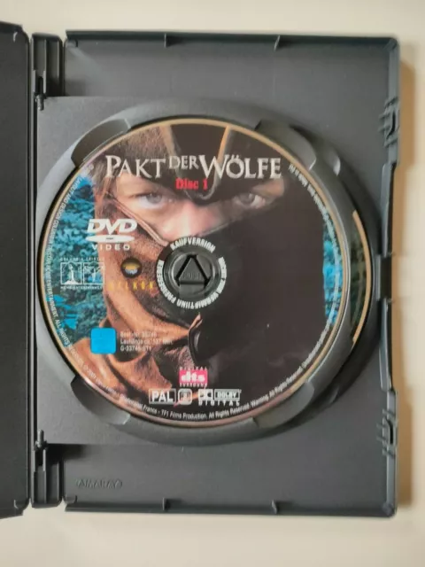 PAKT DER WÖLFE 2-DISC SPECIAL EDITION DVD Video "dts" 2