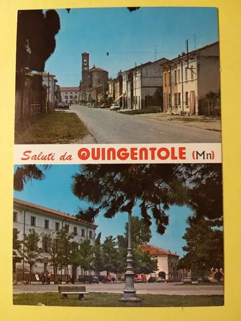 Saluti da Quingentole (Mantova). Vedutine.