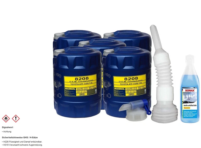 100L mannol Type T-Iv Automatique Spécial Huile pour Boîte à Vitesse Incl.