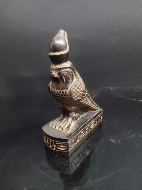 ANCIENT EGYPTIAN ANTIQUITIES Statue Large Of God Horus Falcon Pharaonic Rare BC