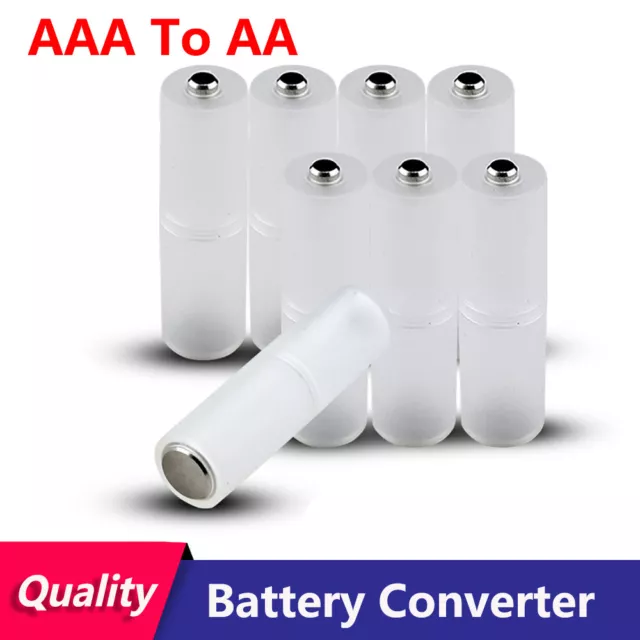 AAA To AA Size Battery Converter Battery Holder Adapter Box Case Plastical