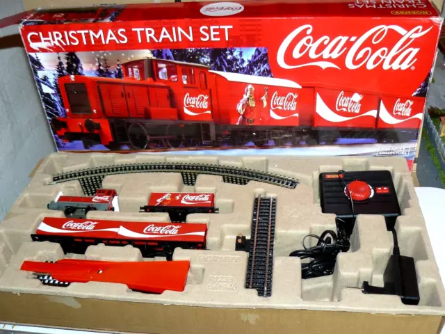 train électrique ech ho oo HORNBY coffret COCA COLA collector